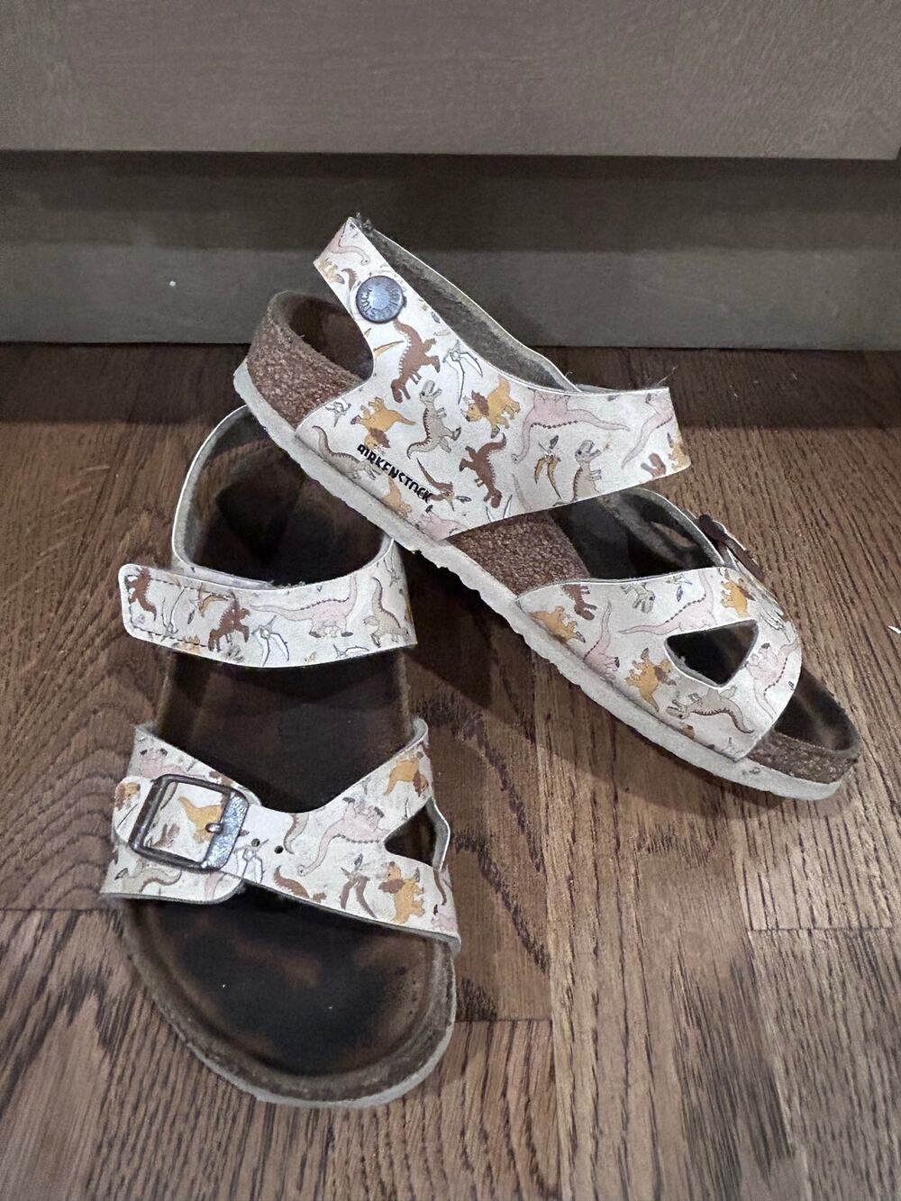 Birkenstock Colorado Big Dino Pink Cream Kids Sandals Strappy Sz EU 33 US 2